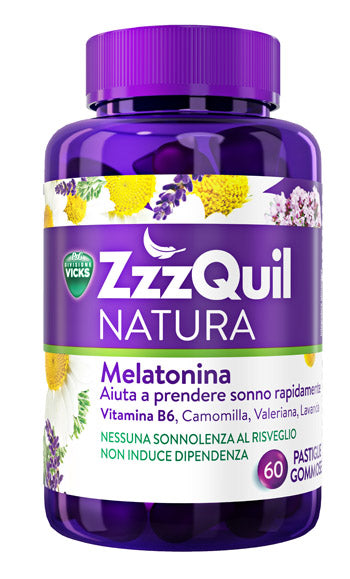 VICKS - Zzzquil natura 60 pastiglie gommose