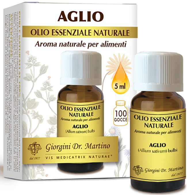 Aglio olio essenziale naturale 5 ml