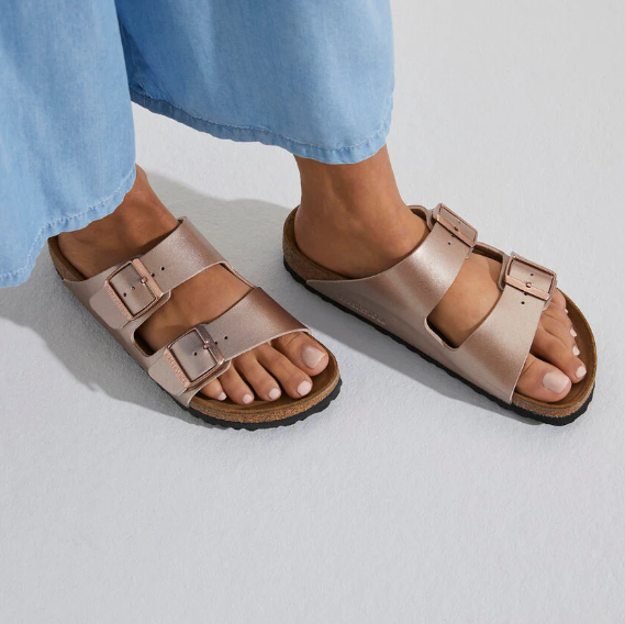 BIRKENSTOCK - Arizona sandali in birko flor copper 41