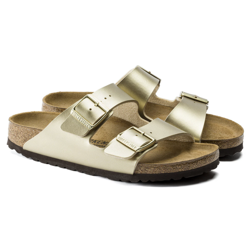 BIRKENSTOCK - Arizona sandalo in birko flor gold 41