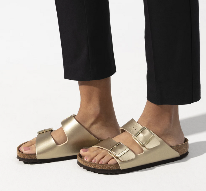 BIRKENSTOCK - Arizona sandalo in birko flor gold 41