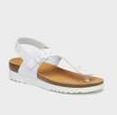 SCHOLL - Boa Vista Bis sandal infradito in eco-pelle white 38