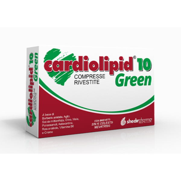 Cardiolipid 10 green 30 compresse rivestite