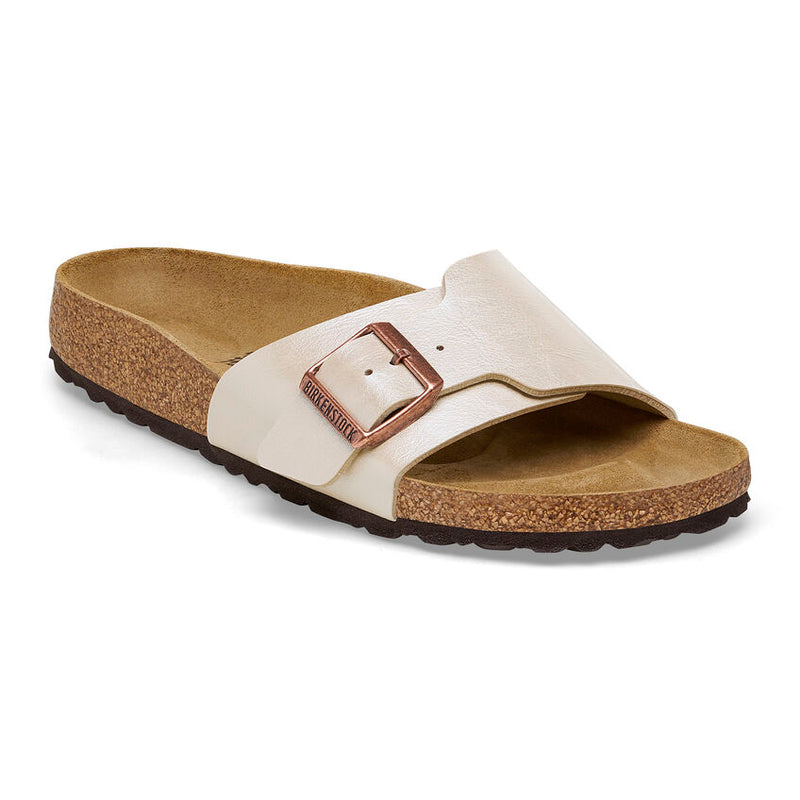 BIRKENSTOCK - Catalina sandali birkibuc graceful pearl white 38