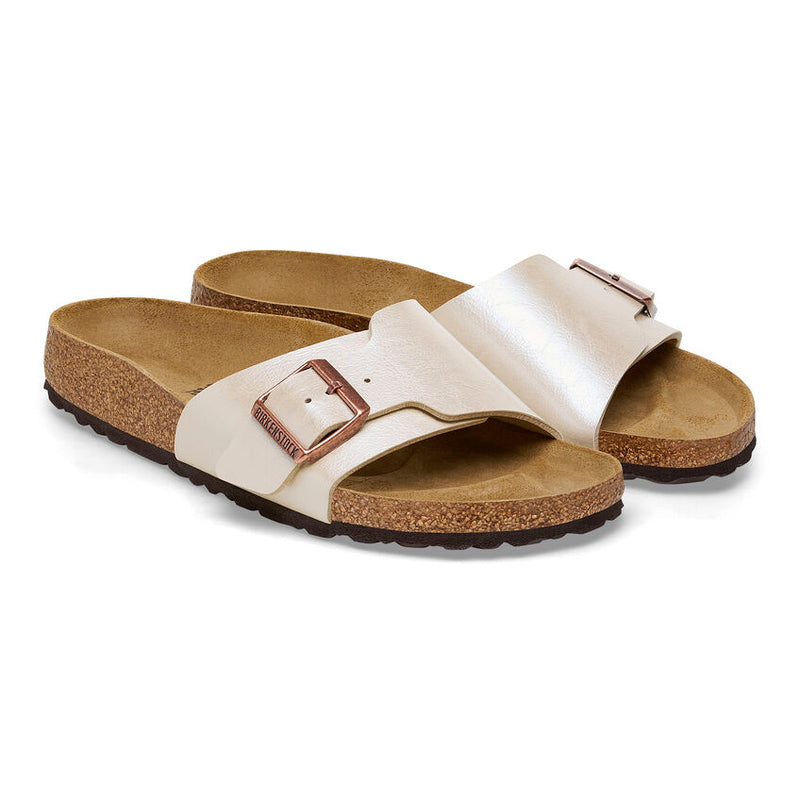BIRKENSTOCK - Catalina sandali birkibuc graceful pearl white 38