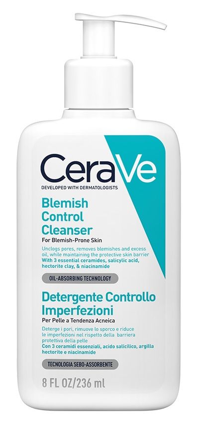 CERAVE - Acne gel detergente controllo imperfezioni, 236 ml