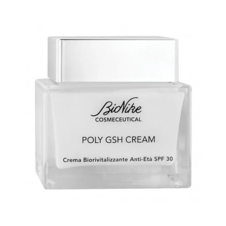 Bionike Cosmeceutical Poly GSH cream crema biorivitalizzante anti-eta' spf30 50 ml