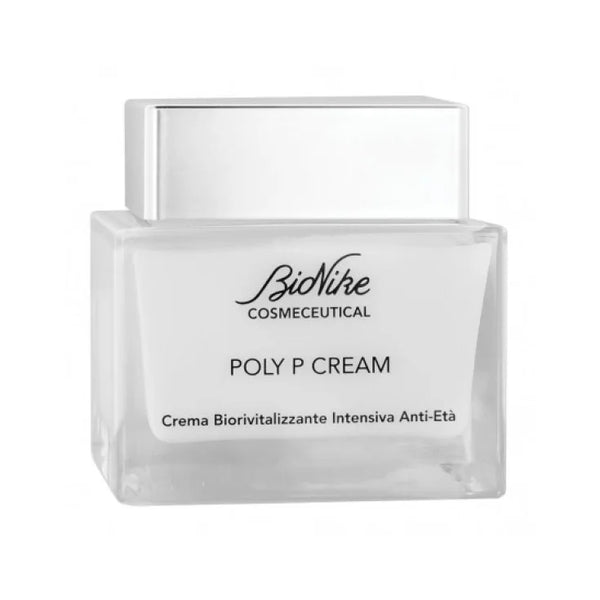 Bionike Cosmeceutical Poly P cream crema biorivitalizzante intensiva anti-eta' 50 ml