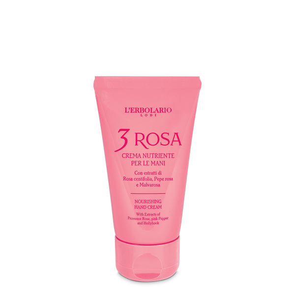 L'erbolario 3 rosa crema mani nutriente 40 ml