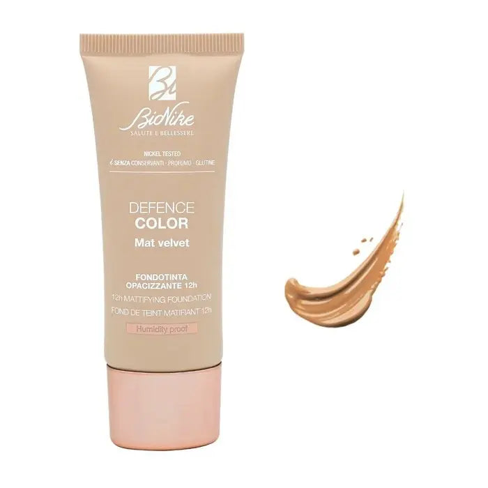 BIONIKE - Defence Color Mat velvet fondotinta opacizzante 405 miel dore