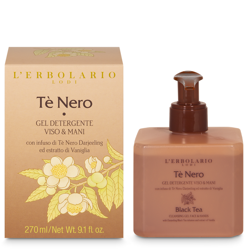 L'ERBOLARIO - Black Tea - Face &amp; Hand Cleansing Gel 270 ml