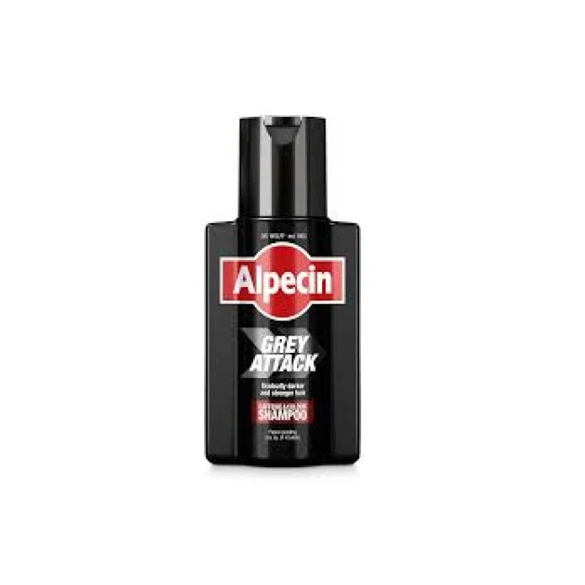 Alpecin grey attack shampoo anti grigio 200 ml