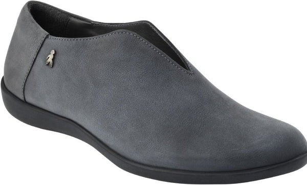 BENVADO Miki slip-on in pelle scamosciata antracite 39,5