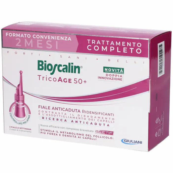 Bioscalin tricoage anticaduta dei capelli fiale doppia