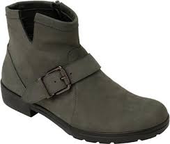 BENVADO Helga grey leather ankle boot 37.5