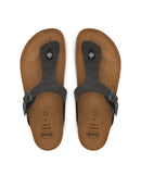 SCHOLL Evis infradito da uomo dark grey 43