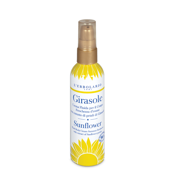 L'Erbolario Girasole crema fluida corpo freschezza d'estate 100 ml