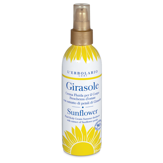 L'Erbolario Girasole crema fluida corpo freschezza d'estate 200 ml