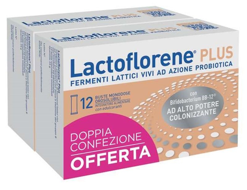 LACTOFLORENE plus bipack 12 bustine 48 g