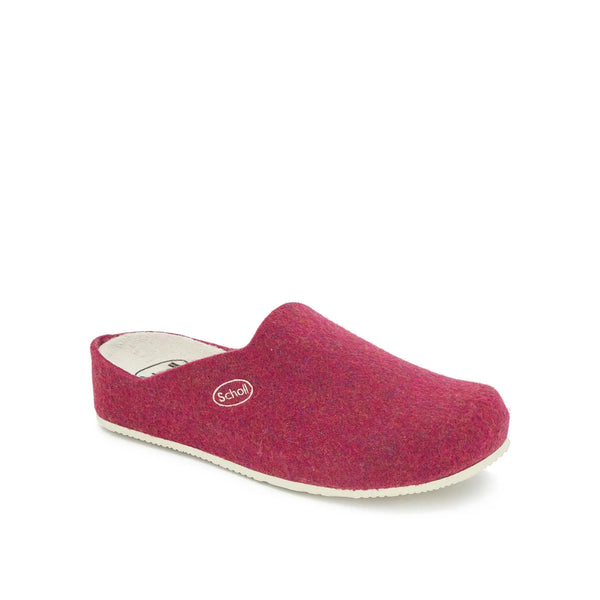 SCHOLL - Laye high pantofola in feltro riciclato fucsia 35