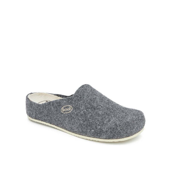 SCHOLL - Laye high pantofola in feltro riciclato grigio 35