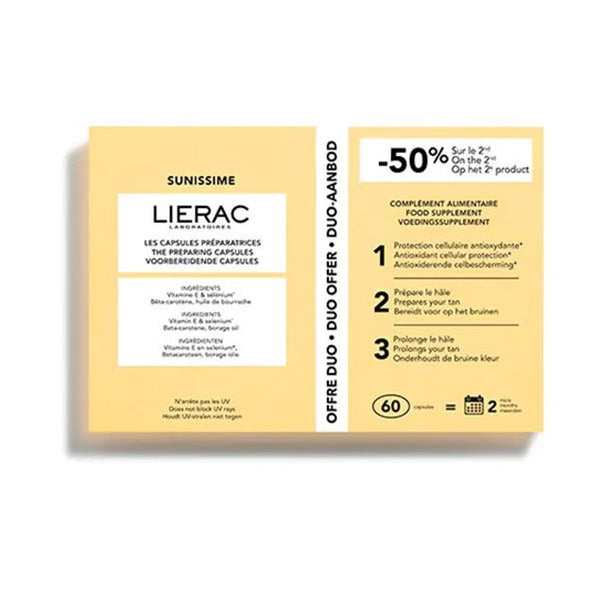 Lierac Sunissime capsule preparatrici abbronzatura 30+30 capsule