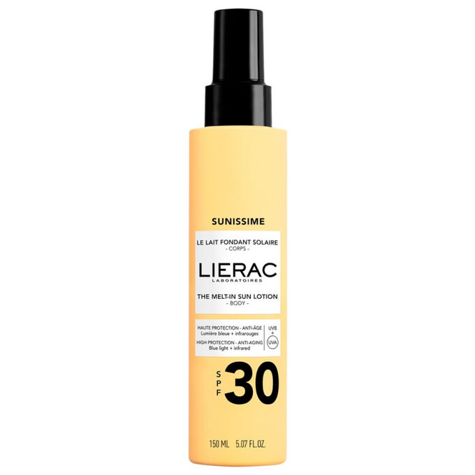 LIERAC - Sunissime - Il latte solare fondente corpo spf30 150 ml