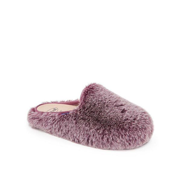 SCHOLL - Maddy pantofola in pelliccia sintetica grape 37