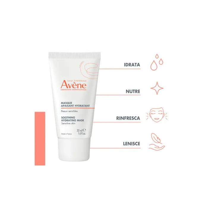 AVENE Les Essentiels - Maschera lenitiva idratante 50 ml