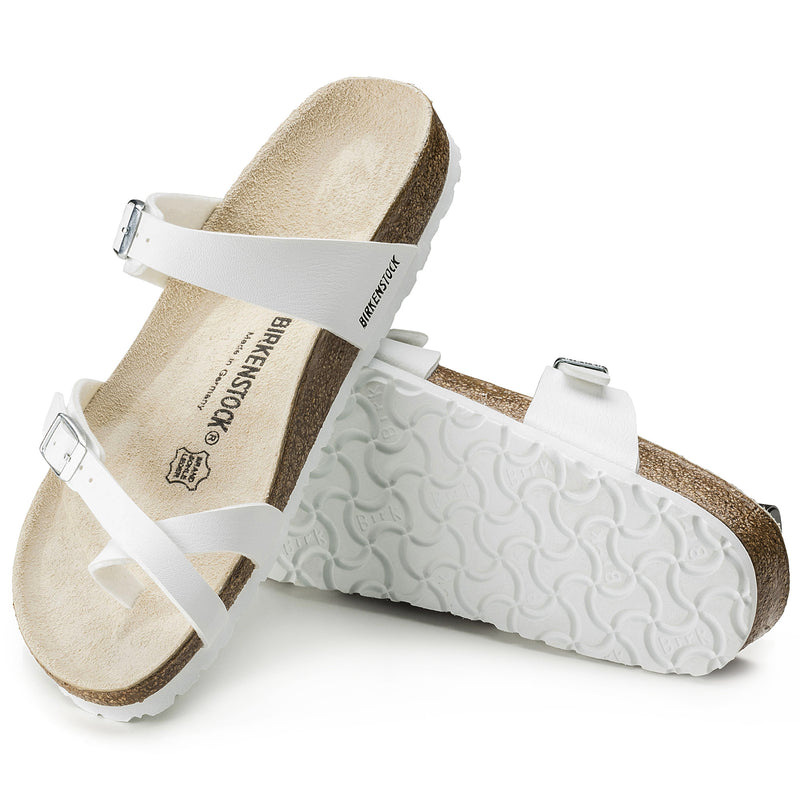 Birkenstock Mayari sandalo birko flor white 38