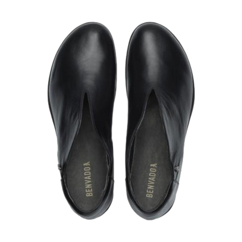 BENVADO Miki slip-on in pelle nero 38