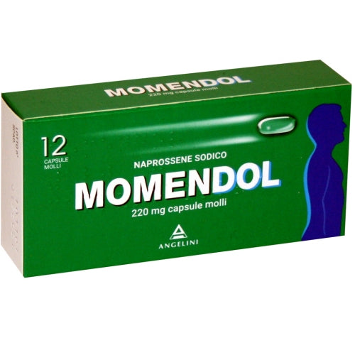Momendol 220 mg capsule molli  naprossene sodico