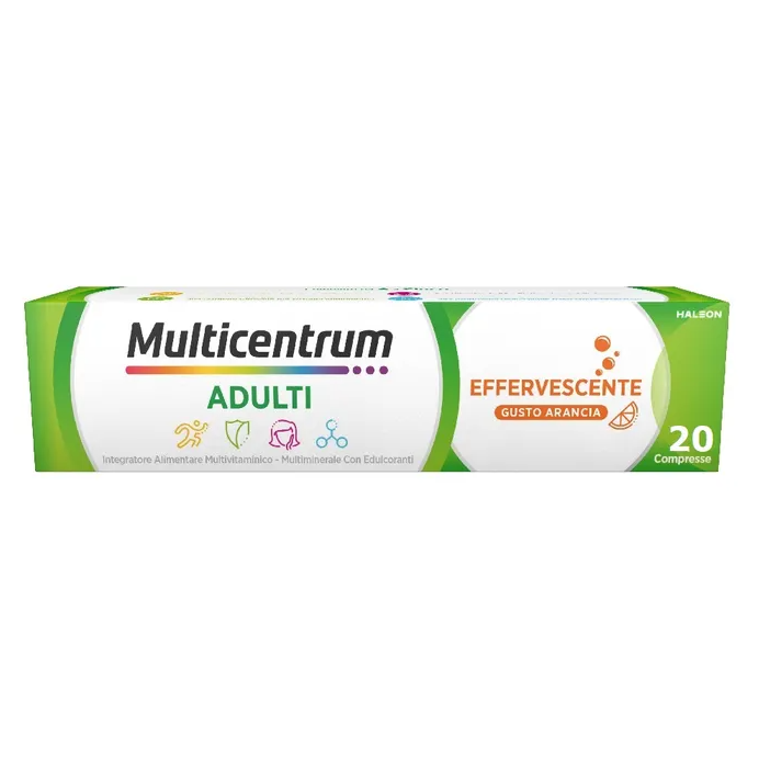 Multicentrum adulti effervescente 20 compresse