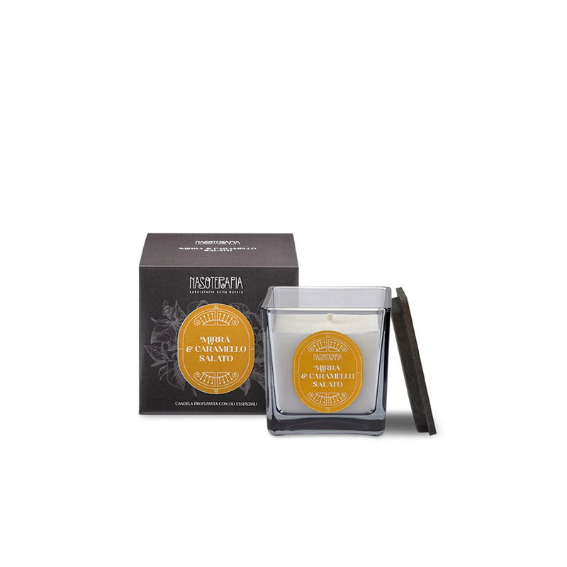 NASOTHERAPY - Scented candle myrrh and salted caramel 200 gr