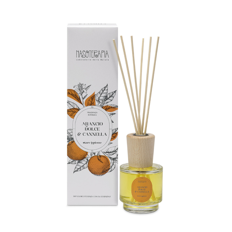 NASOTHERAPY - Sweet orange and cinnamon stick diffuser 100 ml