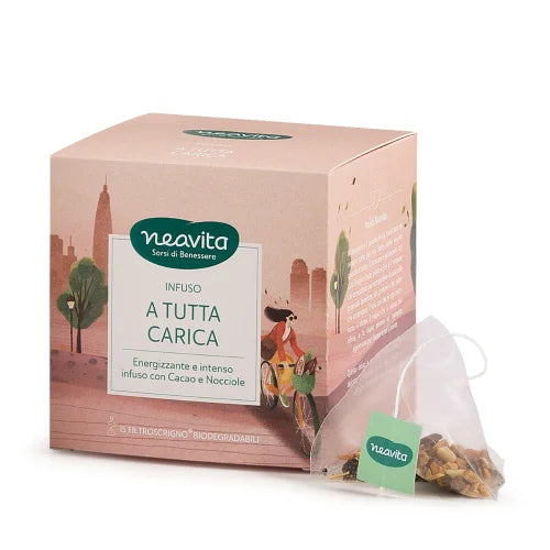 NEAVITA - filtroscrigno infuso in filtri a tutta carica, 15filtri x 3,5 g