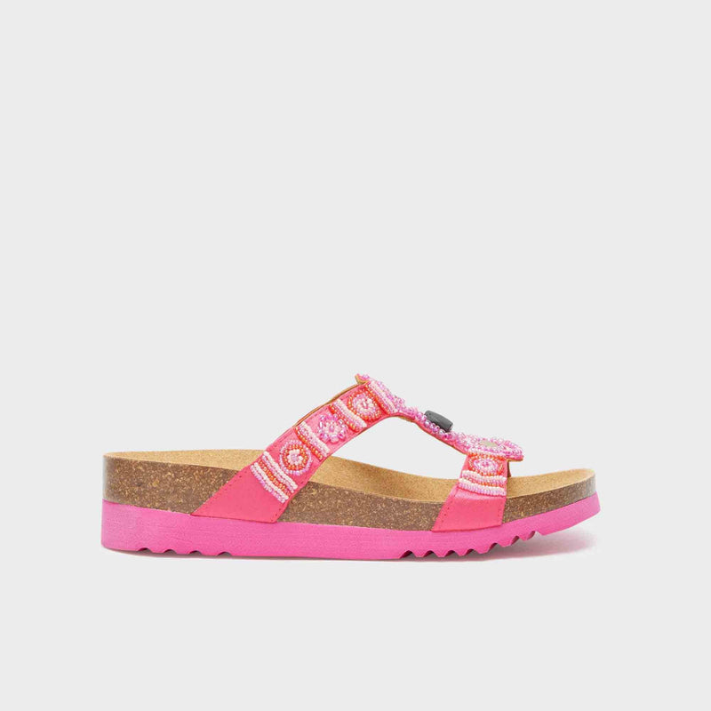 SCHOLL New Bogota' sandali con perline fuchsia 41