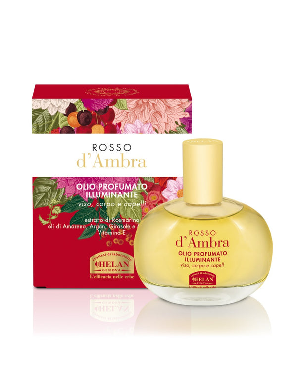 HELAN - Rosso d'ambra olio profumato illuminante 50 ml