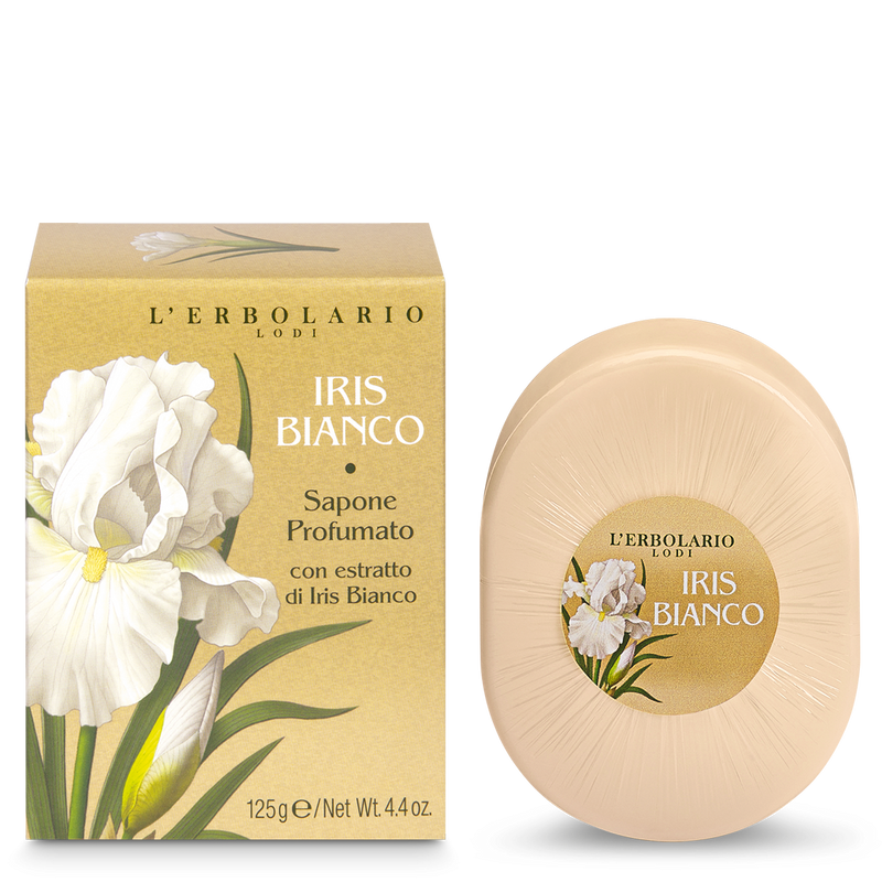 L'ERBOLARIO - Iris Bianco - soap 125 g 