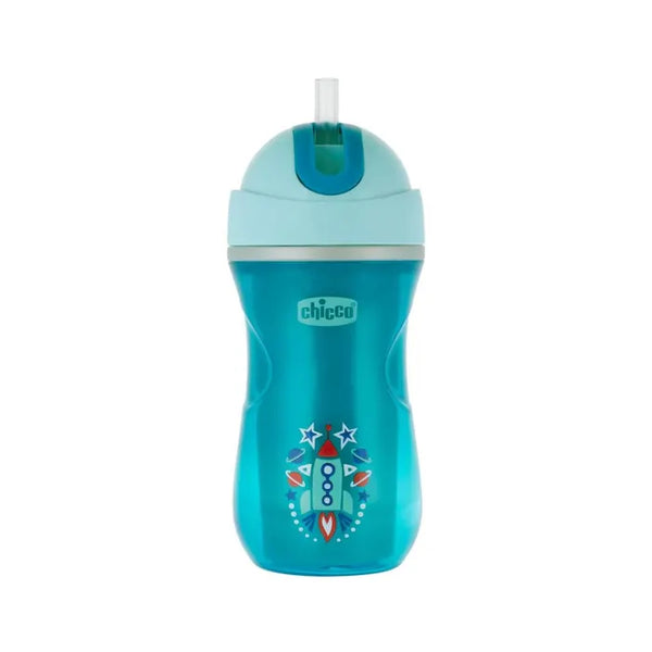 Chicco tazza sport azzurra 18 mesi