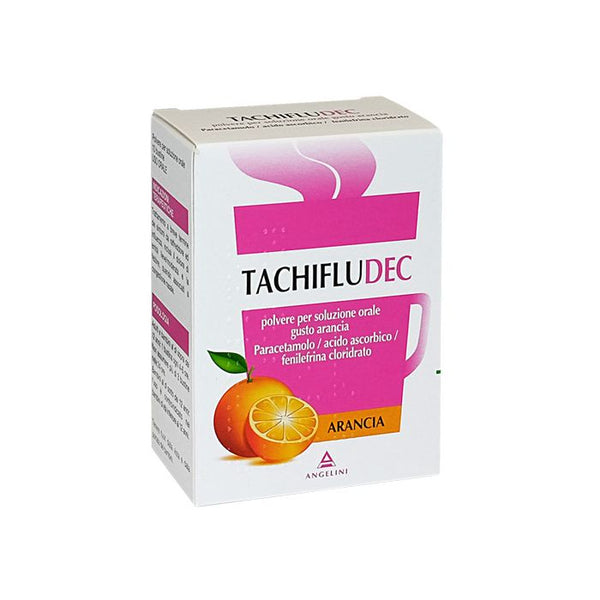 TachifluDec trattamento sintomi influenzali gusto arancia - 10 bustine
