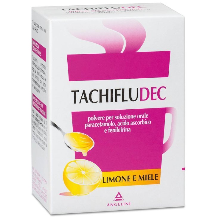 TachifluDec trattamento sintomi influenzali gusto limone - 10 bustine
