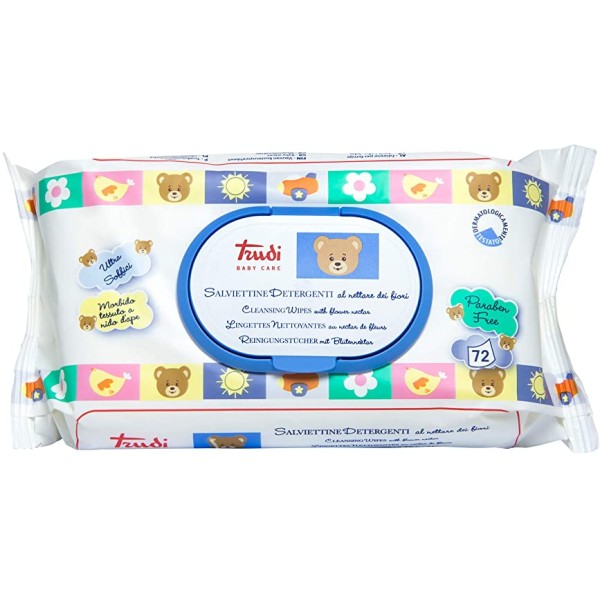 Trudi baby care multilingual wipes 72 pieces