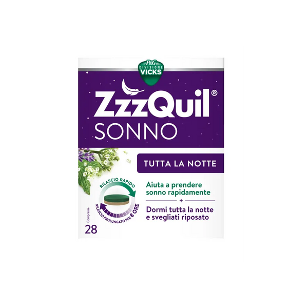 VICKS - Zzzquil sonno tutta la notte 28 compresse