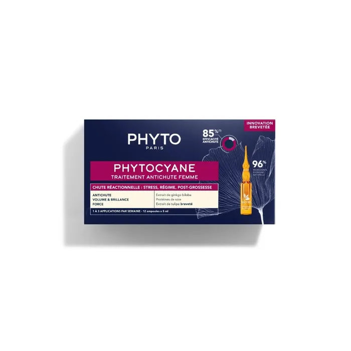 Phyto Phytocyane fiale donna cadura temporanea 12 fiale da 5 ml