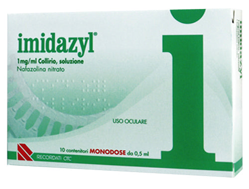 Imidazyl 1 mg/ml collirio, soluzione  nafazolina nitrato