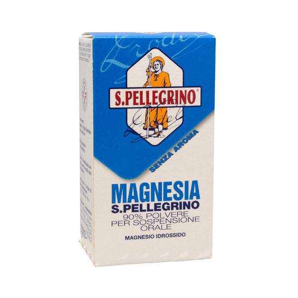 Magnesia s. pellegrino 90% polvere per sospensione orale  magnesio idrossido