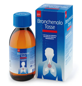 Bronchenolo tosse 1,54 mg/ml sciroppo  destrometorfano bromidrato