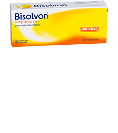 Bisolvon 8 mg compresse  bromexina cloridrato
