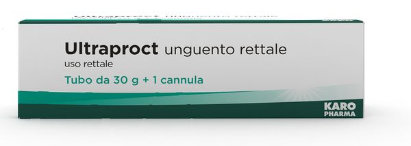 Ultraproct unguento rettale fluocortolone pivalato + fluocortolone caproato + cincocaina cloridrato